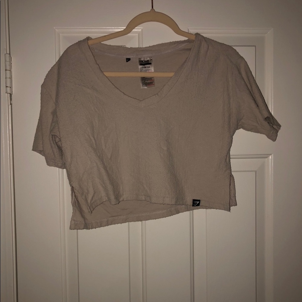 Gym shark crop tops